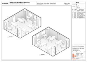 Psychiatric 4 Bed Unit - Low Secure (3D View).png