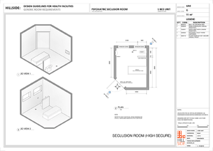 Psychiatric Seclusion Room (Plan 3D View).png