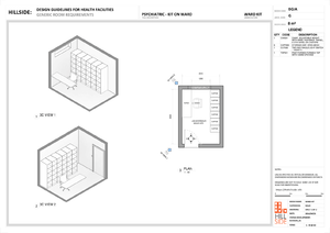 Psychiatric Kit On Ward (Plan 3D View).png