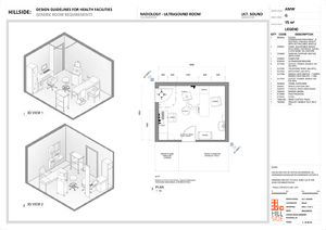 Radilogy Ultrasound Room (Plan 3D View).png